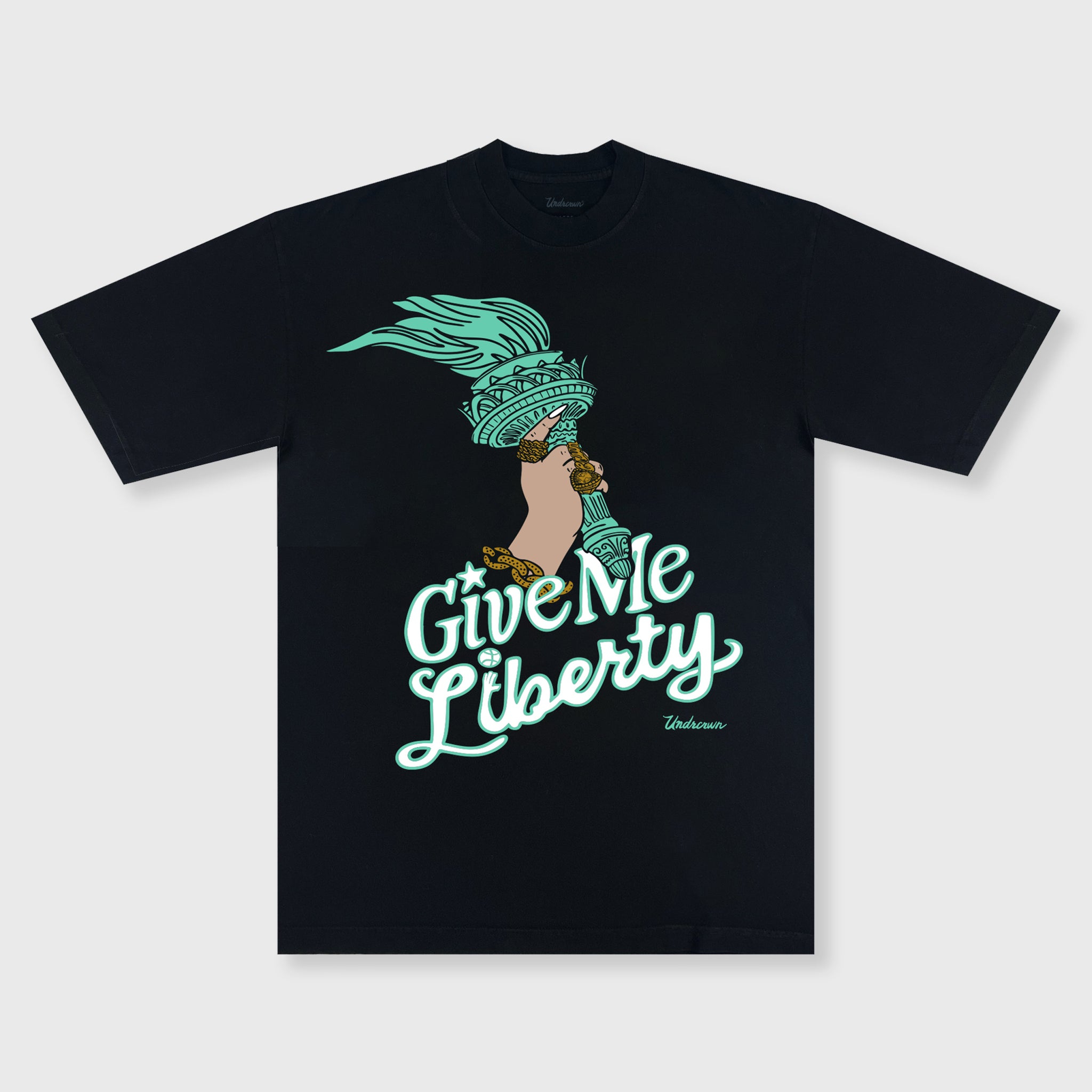 Give Me Liberty Tee - Black – UNDRCRWN Shop