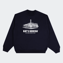 Load image into Gallery viewer, Kat&#39;s Bodega Crew / Navy
